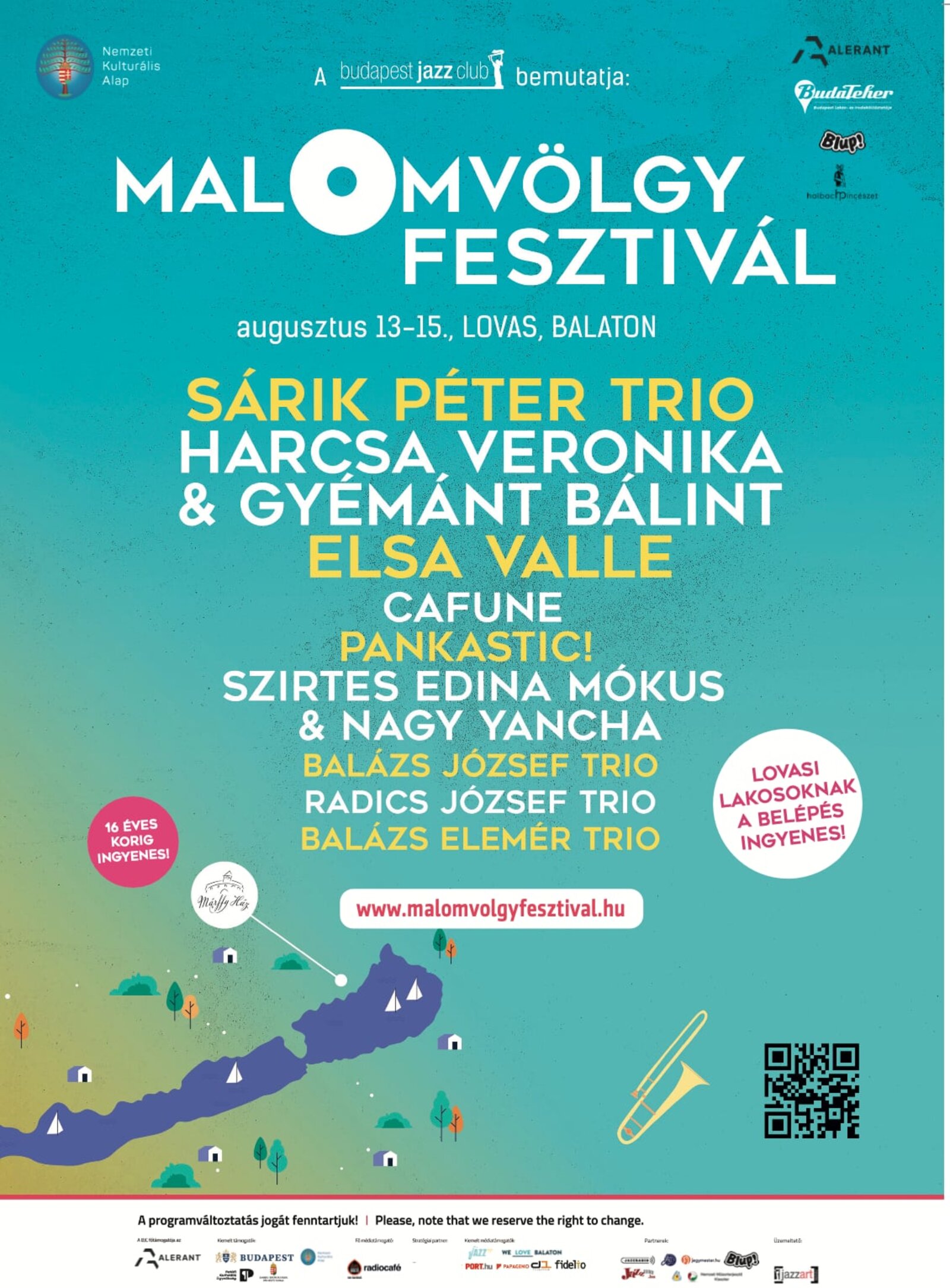 Részletes fesztiválprogram, Lovas, Malomvölgy Fesztivál, augusztus 13-15.