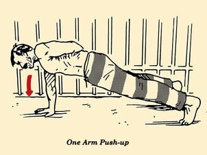 Fogságban is formában – Extrém edzés a rácsok mögött!