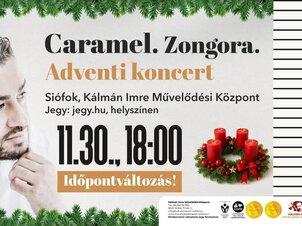 Caramel.Zongora. - Adventi koncert