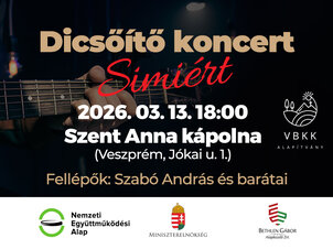 Dicsőítő koncert Chen Simi támogatására
