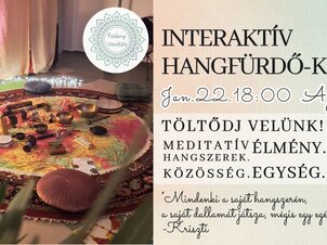 KAPCSOLÓDJ! – Interaktív hangfürdő‑kör Ajkán