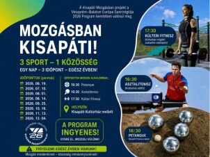 3 Sport 1 Közösség Kisapátiban
