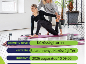 Közösségi csoportos torna