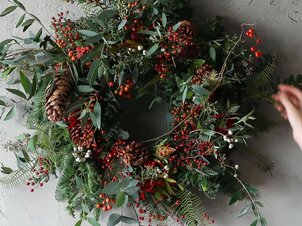 Karácsonyi kopogtató készítő workshop