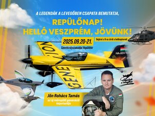 Repülőnap - Helló Veszprém, jövünk!