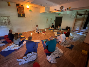 A relaxation sound bath