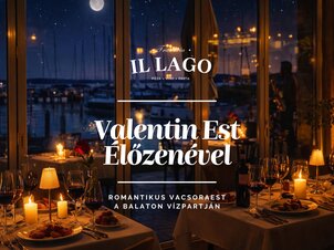 Valentin est élőzenével a Trattoria Il Lagoban